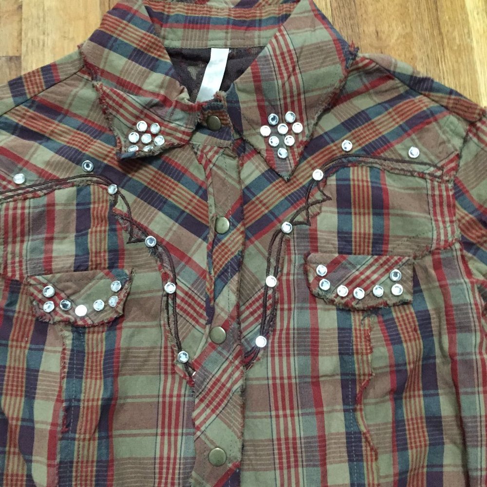 Martini Ranch Western cowgirl top - Picture 3 of 14